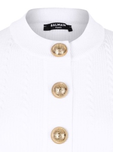 Balmain Ribbed buttoned top - Img 2
