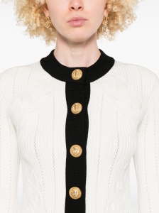 Balmain Two-tone cardigan - Img 4