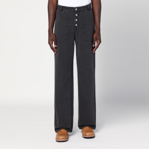 Basketcase Gallery Wide-leg Vintage Black denim pants