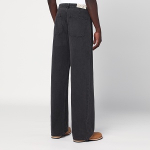 Basketcase Gallery Wide-leg Vintage Black denim pants - Img 2
