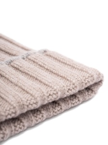 Brunello Cucinelli Cashmere Rib Knit Beanie - Img 2