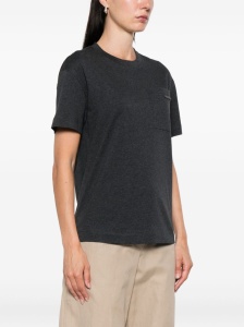 Brunello Cucinelli Chest-pocket short-sleeve T-shirt - Img 3