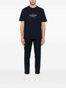 Brunello Cucinelli Cotton jersey crew-neck T-shirt with print - Img 3