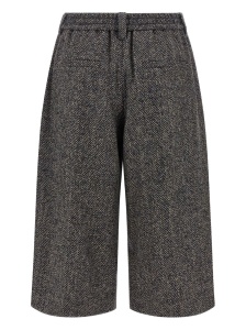 Brunello Cucinelli Herringbone twill shorts - Img 4