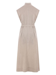 Brunello Cucinelli long linen dress - Img 2
