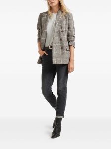 Brunello Cucinelli Lurex-knit T-shirt - Img 2