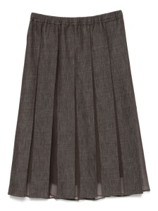 Brunello Cucinelli Pleated panel skirt