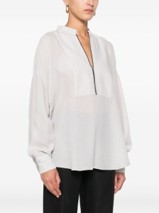 Brunello Cucinelli Shirts Light Grey - Img 2