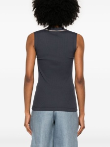 Brunello Cucinelli Top Blue - Img 3