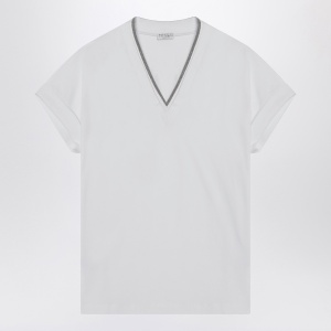 Brunello Cucinelli White cotton t-shirt