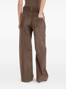 Brunello Cucinelli Wide leg cotton trousers - Img 3