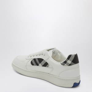 Burberry Leather and Check Sneaker Terrace - Img 2