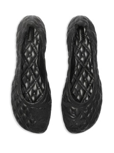 Burberry leather sadler ballerinas - Img 2