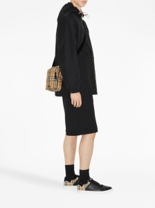 Burberry Leather, suede and check sneakers - Img 2