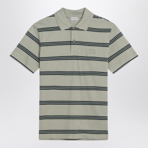 Burberry Striped polo in cotton piqué