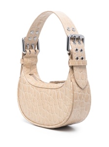 By Far Pre By Far mini Soho crocodile-embossed shoulder bag - Img 4