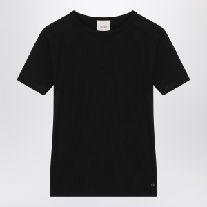 Calvin Klein Black ribbed T-shirt