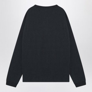 Champion Navy blue long-sleeved T-shirt - Img 2