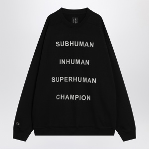 Champion x Rick Owens Black Jumbo Jeson sweatshirt