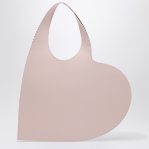 Coperni Heart pink leather tote bag - Img 2