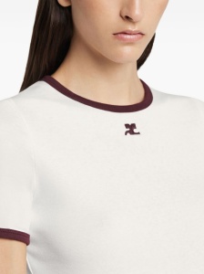 Courreges T-shirts and Polos White - Img 3