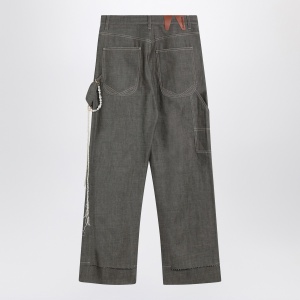 DARKPARK Grey cotton Lisa trousers - Img 2
