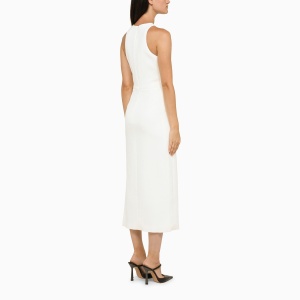 David Koma White asymmetrical midi dress - Img 2