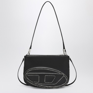 Diesel 1DR Twin black/silver shoulder bag