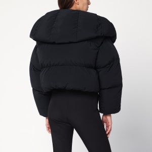 Diesel Black W-Iley-T1 wrap padded jacket - Img 2