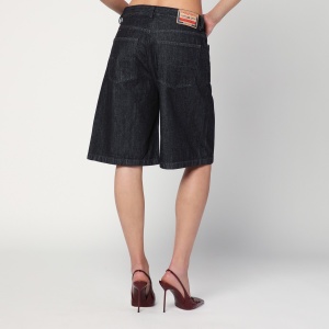 Diesel De-Sire Bermuda shorts in dark denim - Img 2