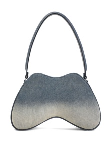 Diesel double-d denim shoulder bag - Img 2