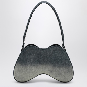 Diesel Double-D shoulder bag in denim - Img 2