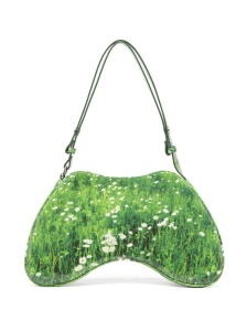Diesel Play-Glossy shoulder bag with print - Img 2