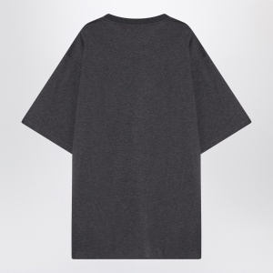 Dolce & Gabbana Dolce&Gabbana Gray cotton T-shirt with print - Img 2