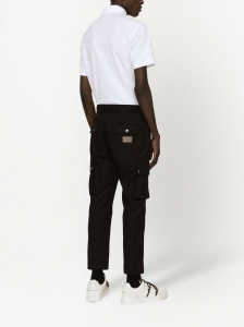 Dolce & Gabbana Logo cotton polo shirt - Img 3