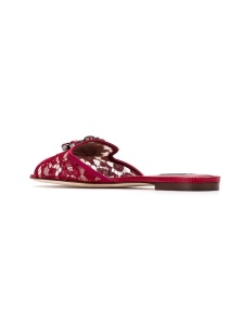 Dolce & Gabbana Rainbow Lace brooch-detail sandals - Img 3