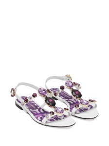 Dolce & Gabbana Sandals Purple - Img 2