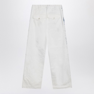 Dries Van Noten Light blue jeans with drawstring - Img 2