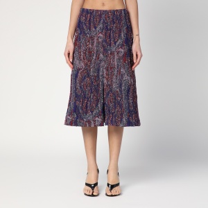 Dries Van Noten Skirt in jacquard cotton-blend viscose