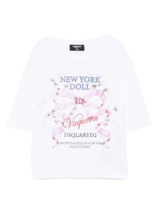 Dsquared2 T-shirts and Polos White