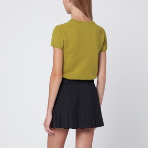 Dunst Olive green wool blend jumper - Img 2