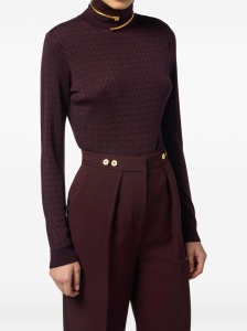 Elisabetta Franchi Sweaters Bordeaux - Img 3