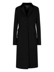 Emporio Armani Coats Black