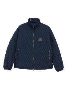 Emporio Armani Coats Blue