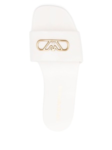 EMPORIO ARMANI EXCLUSIVE Emporio Armani Nappa-leather sandals with eagle plate - Img 4