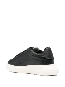 EMPORIO ARMANI EXCLUSIVE Emporio Armani Tumbled leather sneakers - Img 4