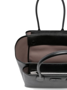 Emporio Armani Large shopper with palmellato finish - Img 4