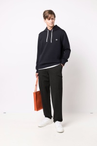 Emporio Armani long-sleeved Logo Patch Hoodie - Img 2