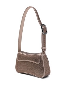 Emporio Armani Satin shoulder bag with rhinestones - Img 4