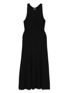 Emporio Armani Seamless, links-stitch knit long dress